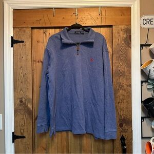 Polo Ralph Lauren quarter zip sweater. EUC size XXL